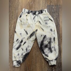 Zara, tie dye joggers, size 2-3years